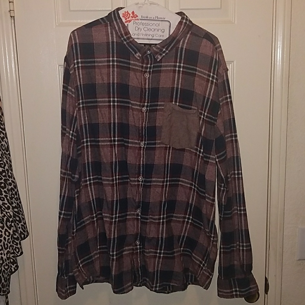 Long-sleeve flannel